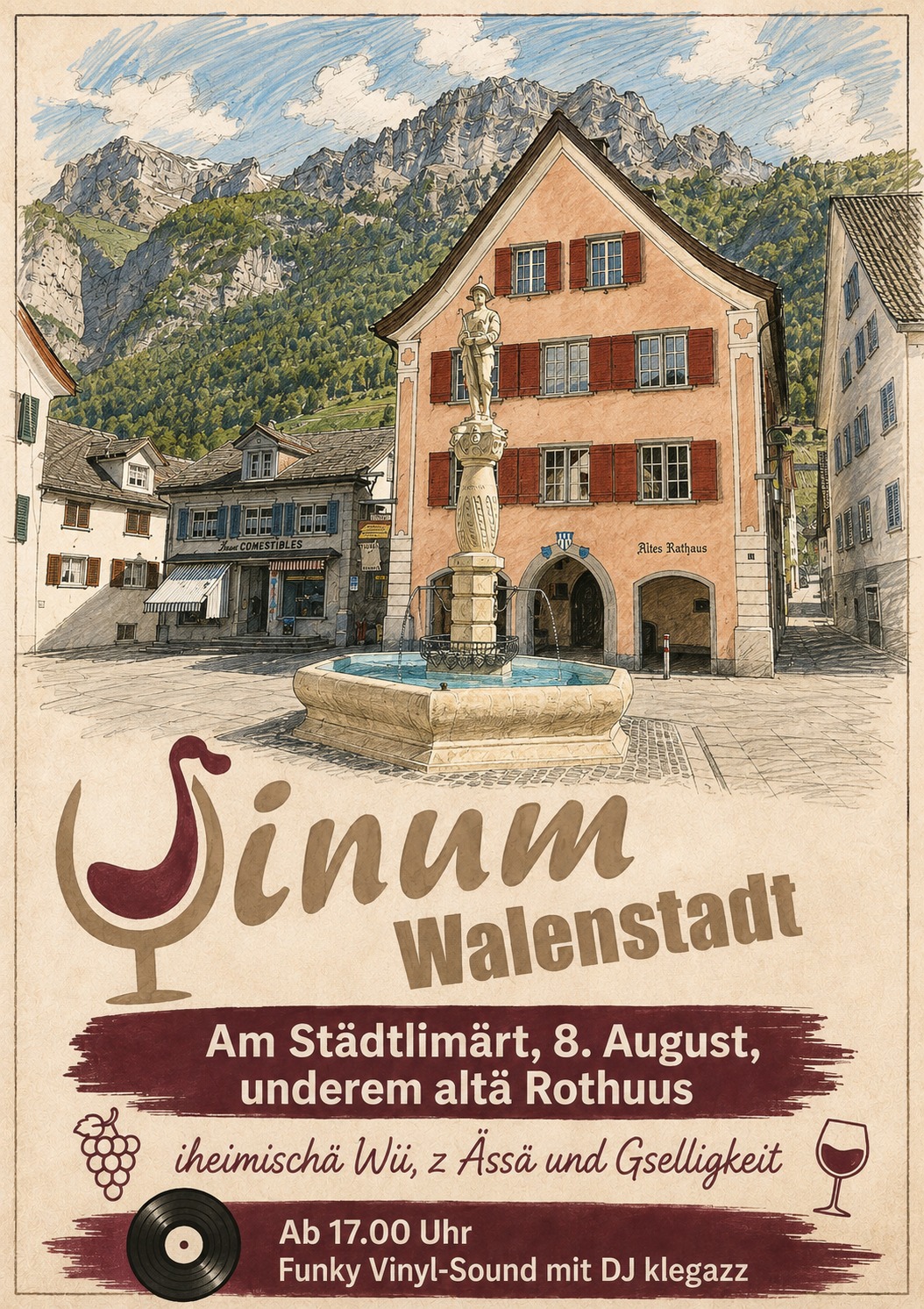 Städtlimärt, 8 August
